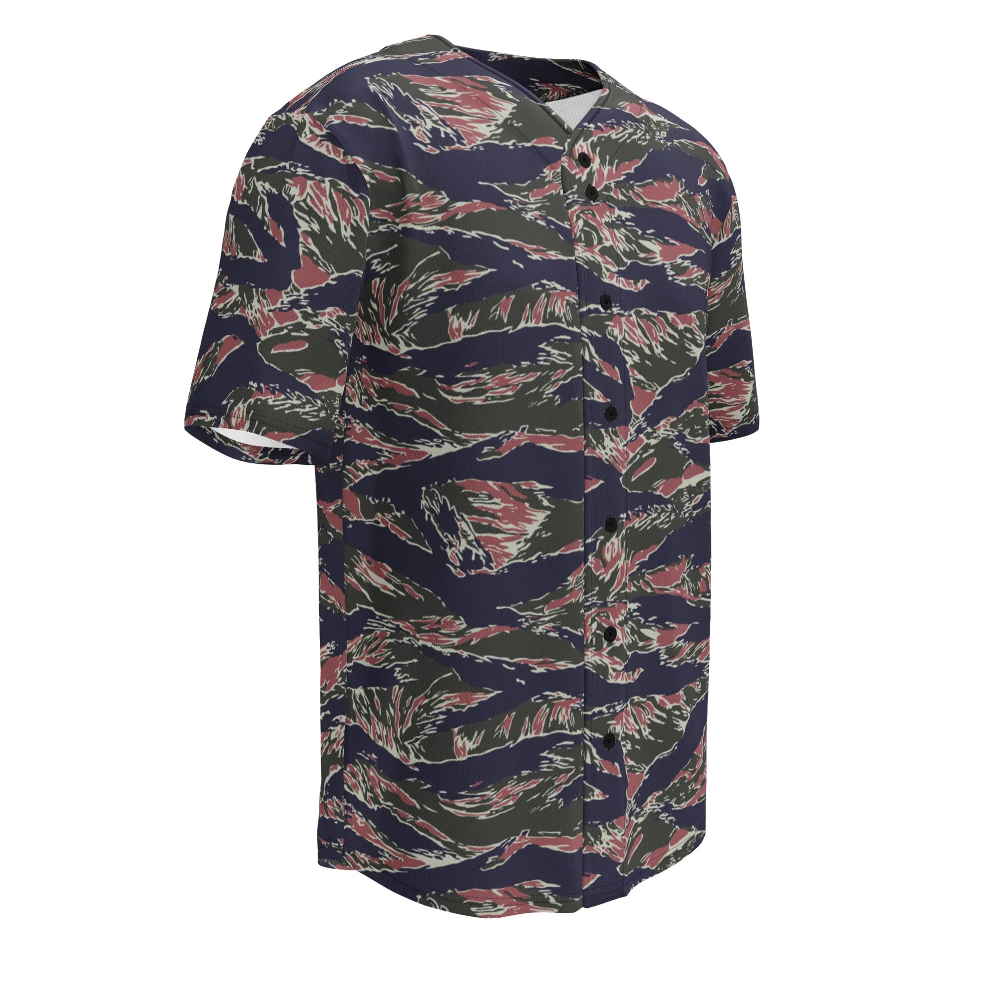 Thailand Tiger Stripe CAMO Unisex Baseball Jersey - Image 10