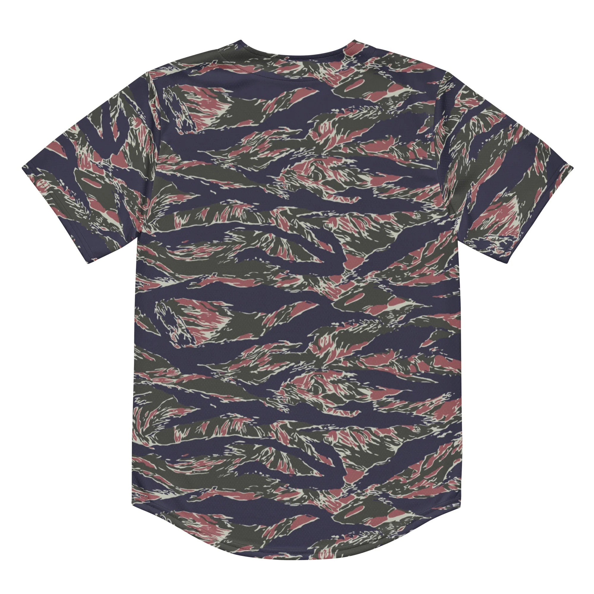 Thailand Tiger Stripe CAMO Unisex Baseball Jersey - Image 4