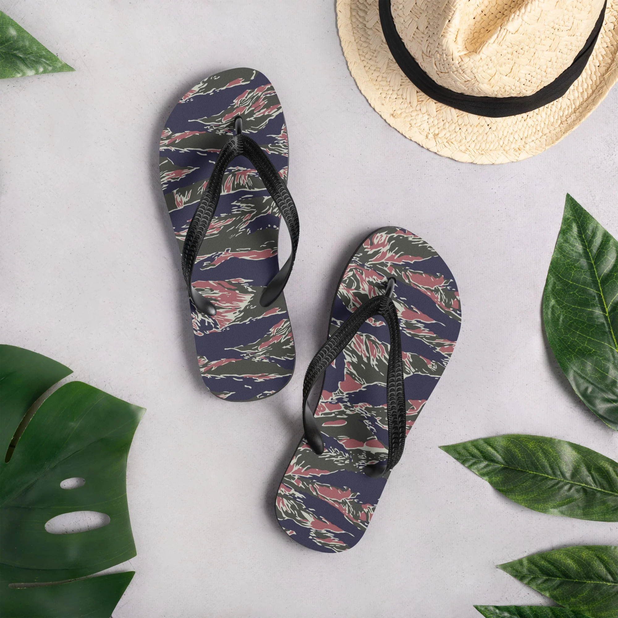 Thailand Tiger Stripe CAMO Flip-Flops - Image 2
