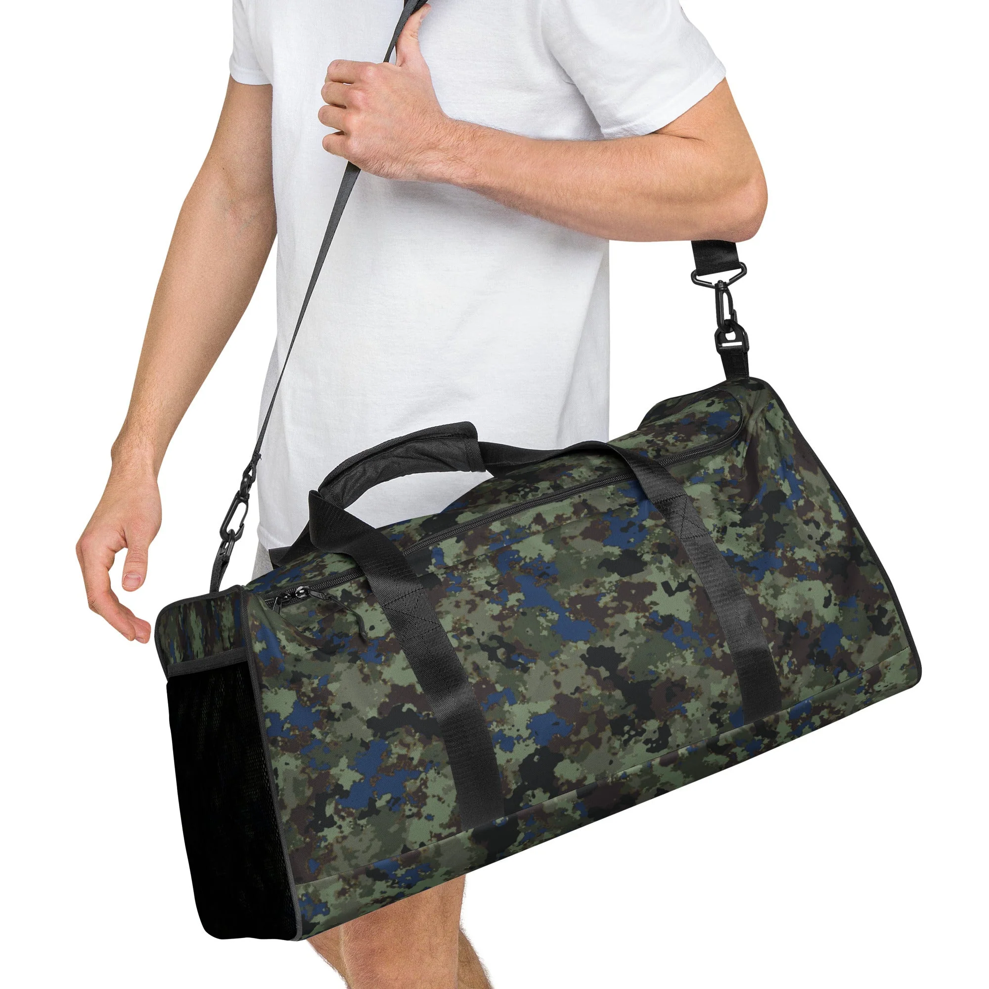 The Tomorrow War Movie Digital Flecktarn CAMO Duffle Bag
