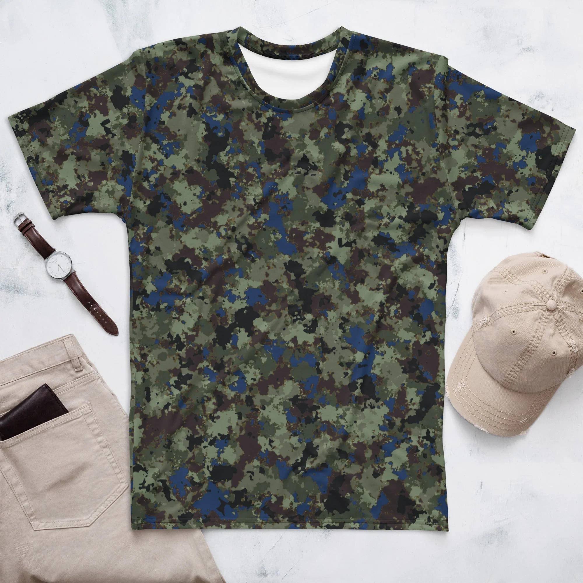 The Tomorrow War Movie Digital Flecktarn CAMO Mens T-Shirt