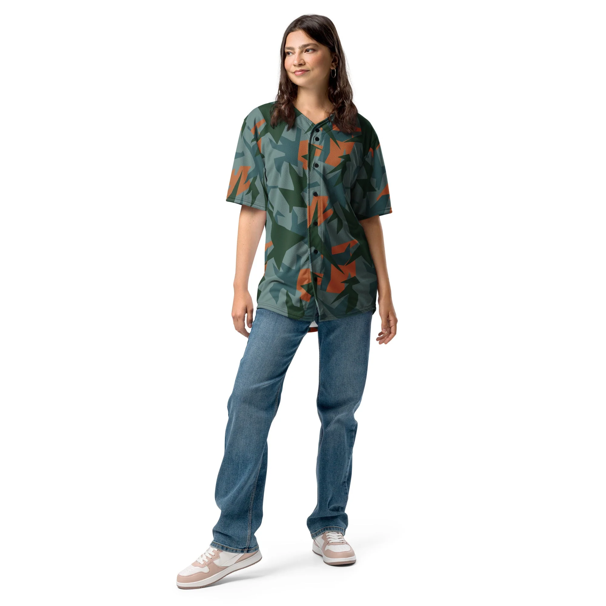 Titanfall Splinter Contrast CAMO Unisex Baseball Jersey - Image 11