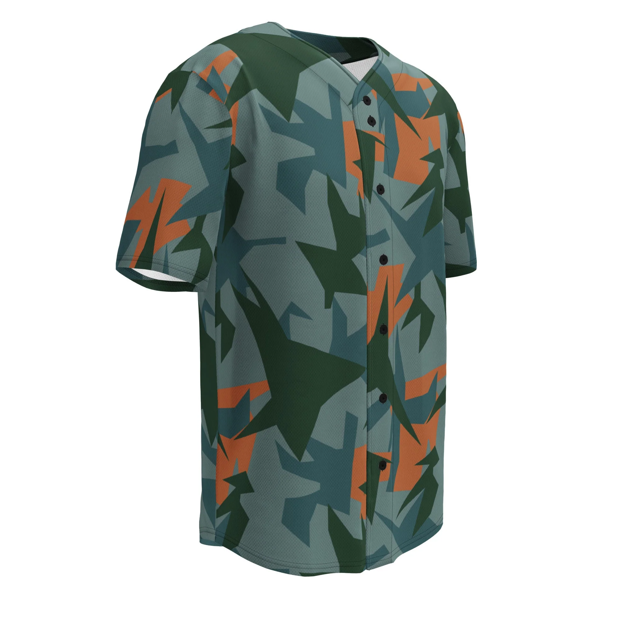 Titanfall Splinter Contrast CAMO Unisex Baseball Jersey - Image 7