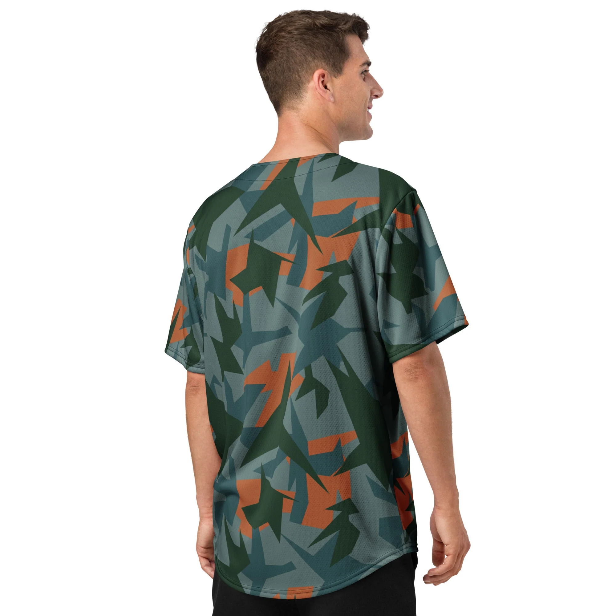 Titanfall Splinter Contrast CAMO Unisex Baseball Jersey - Image 8
