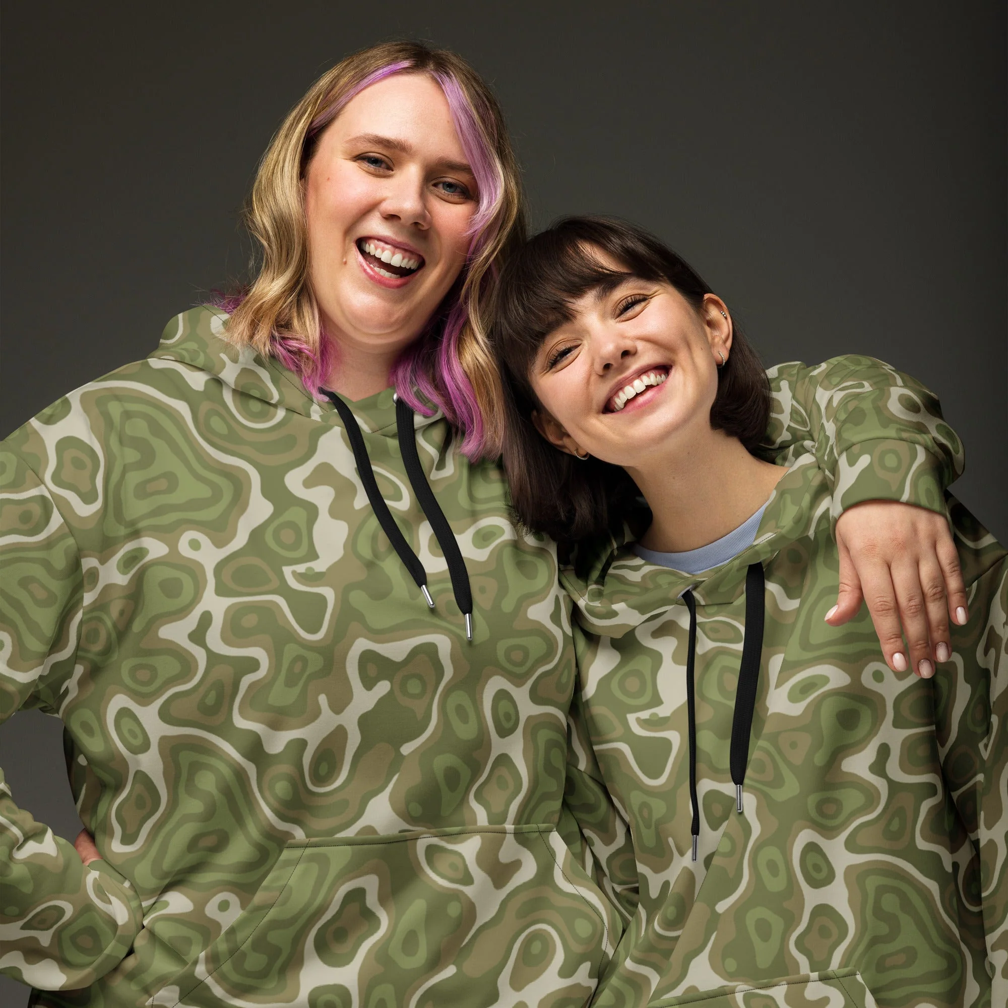Topo Sage Ridge CAMO Unisex Hoodie - Image 10