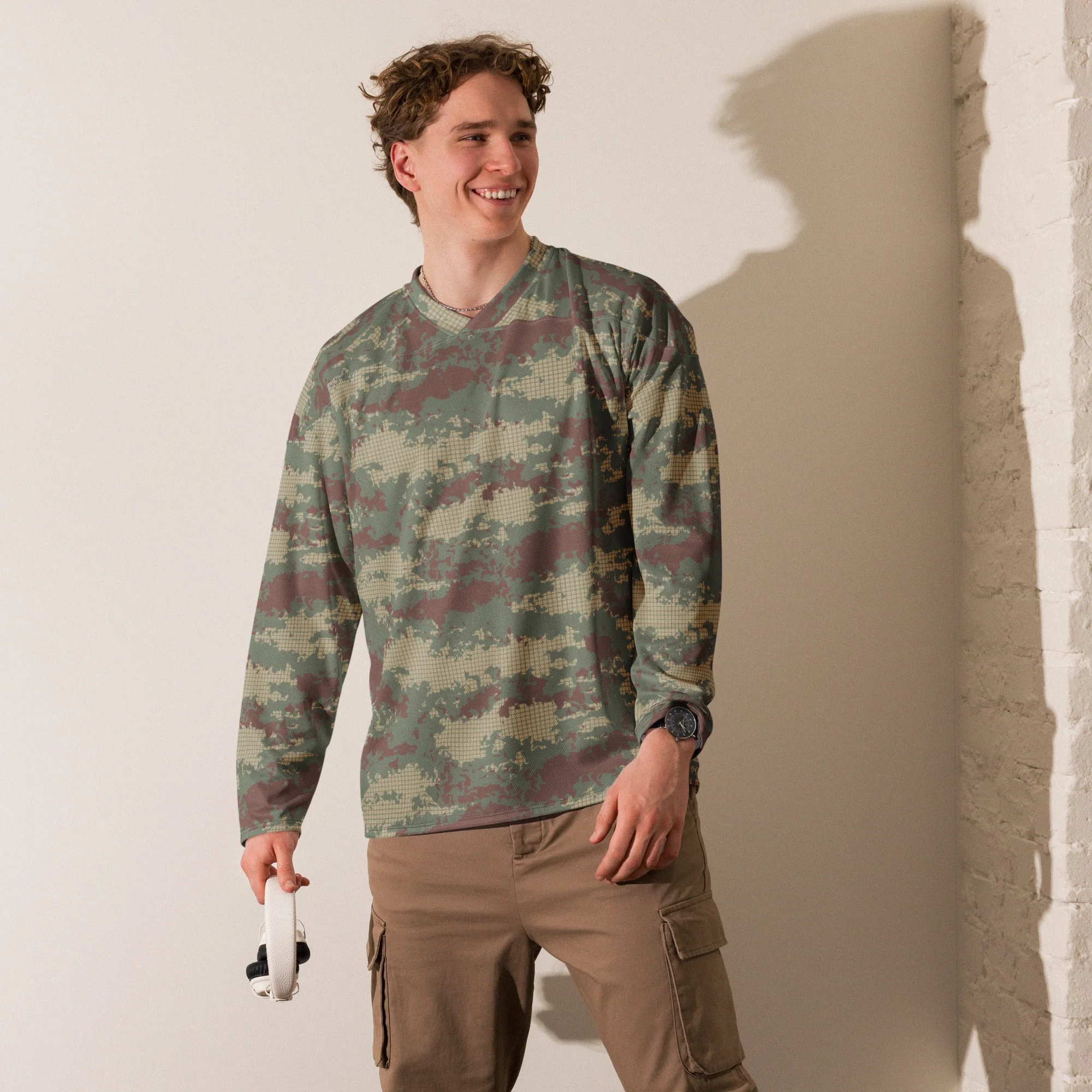 Turkish Multi-terrain CAMO Unisex Hockey Fan Jersey - Image 9