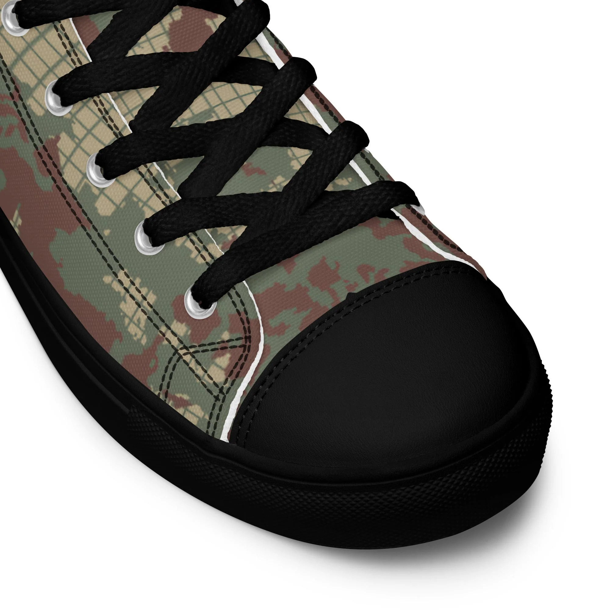 Turkish Multi-terrain CAMO Mens High-Top Canvas Shoes - Image 5