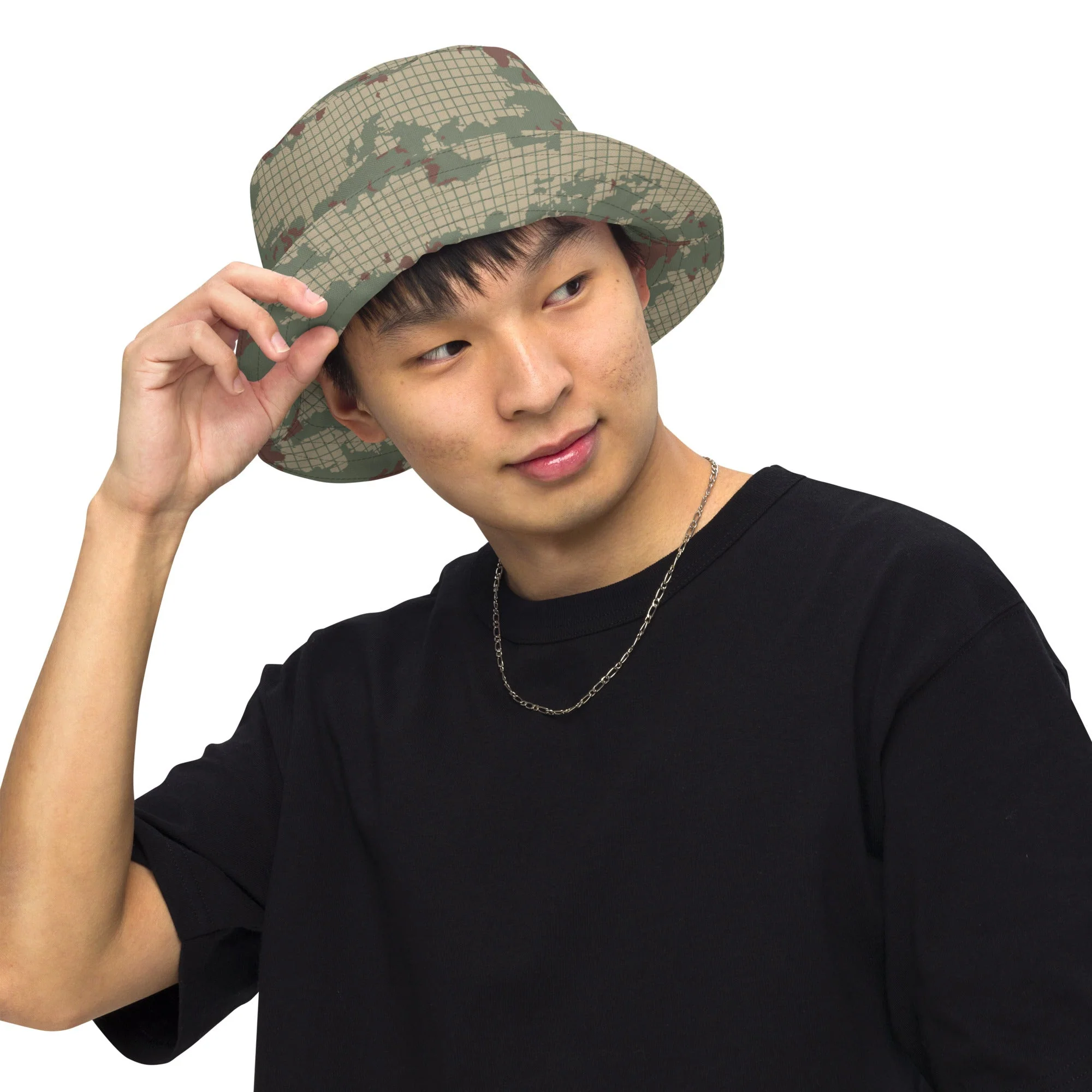 Turkish Multi-terrain CAMO Reversible Bucket Hat - Image 3