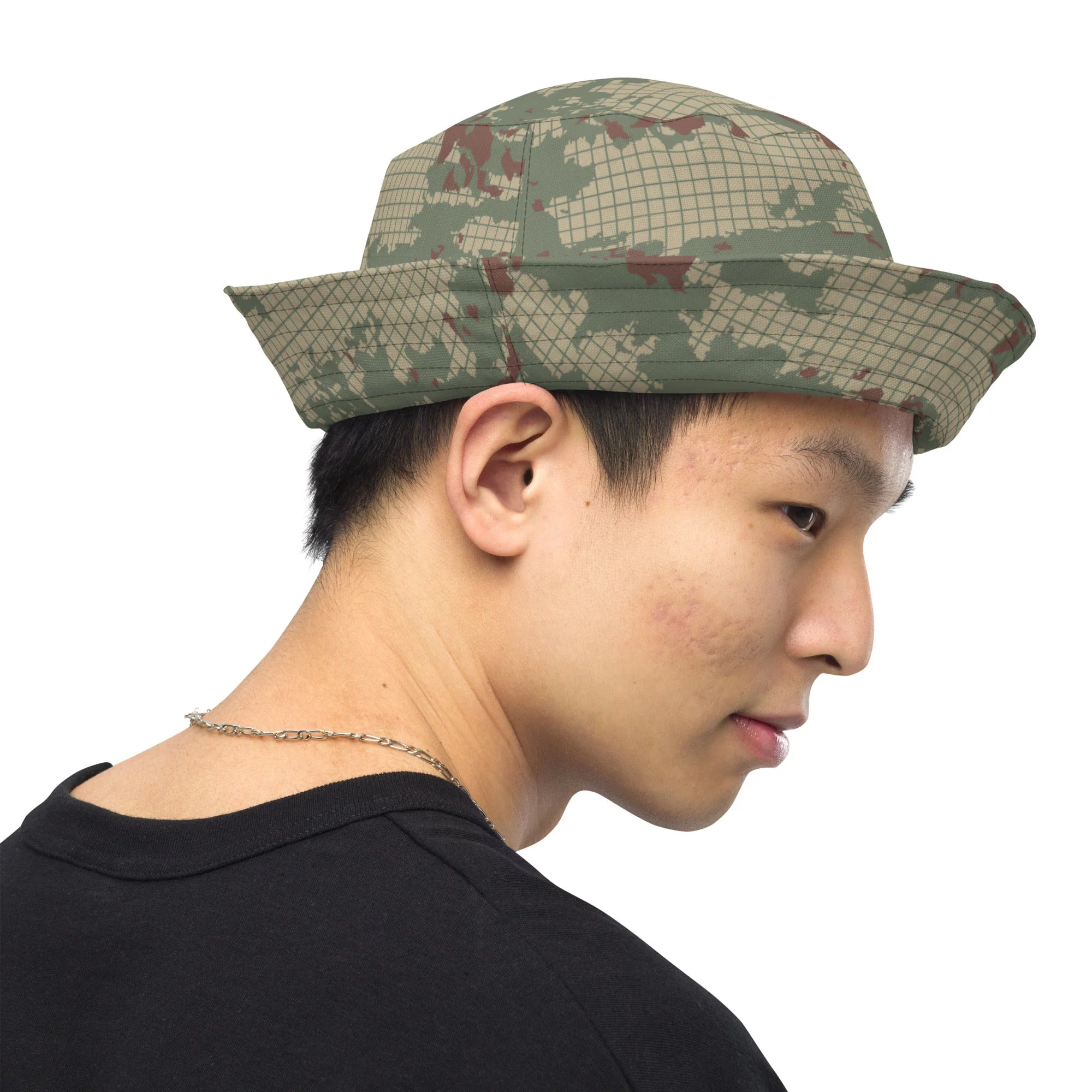 Turkish Multi-terrain CAMO Reversible Bucket Hat - Image 5