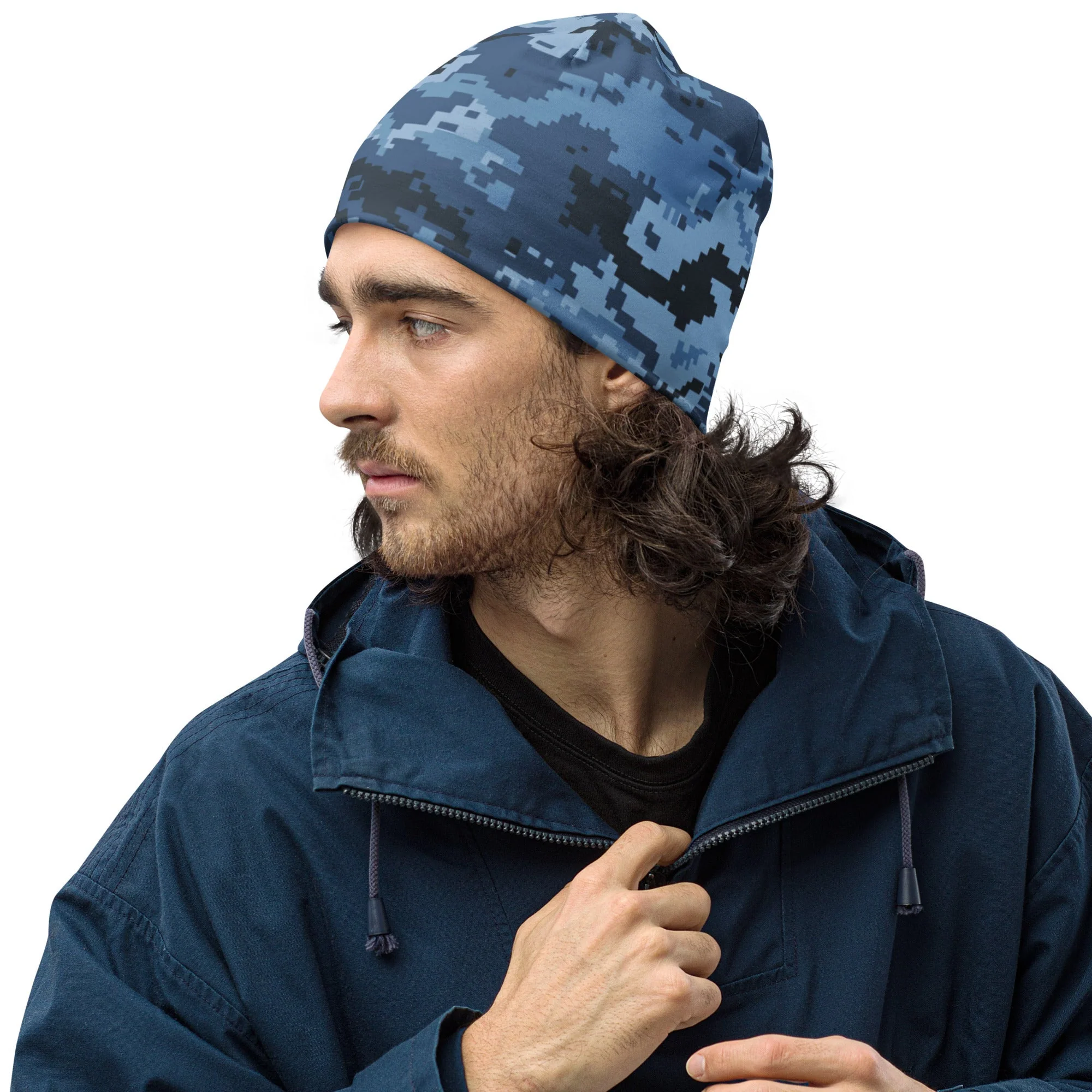 Ukrainian MM14 Navy CAMO Beanie