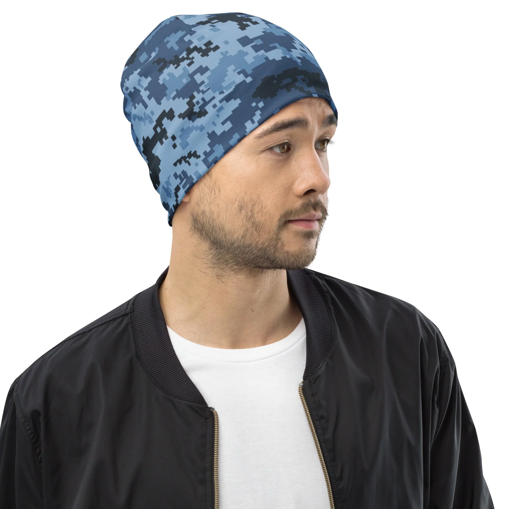 Ukrainian MM14 Navy CAMO Beanie - Image 5