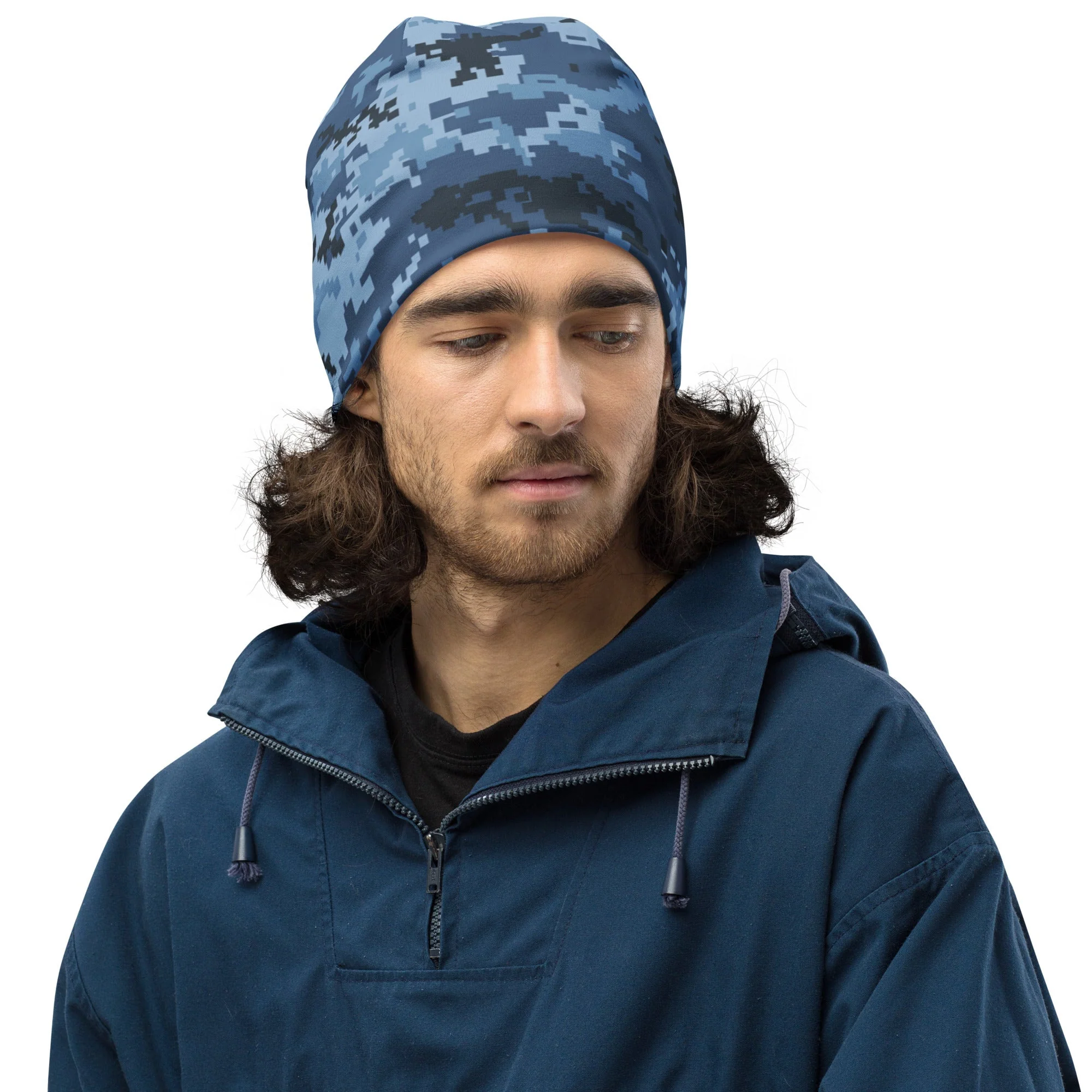 Ukrainian MM14 Navy CAMO Beanie - Image 6