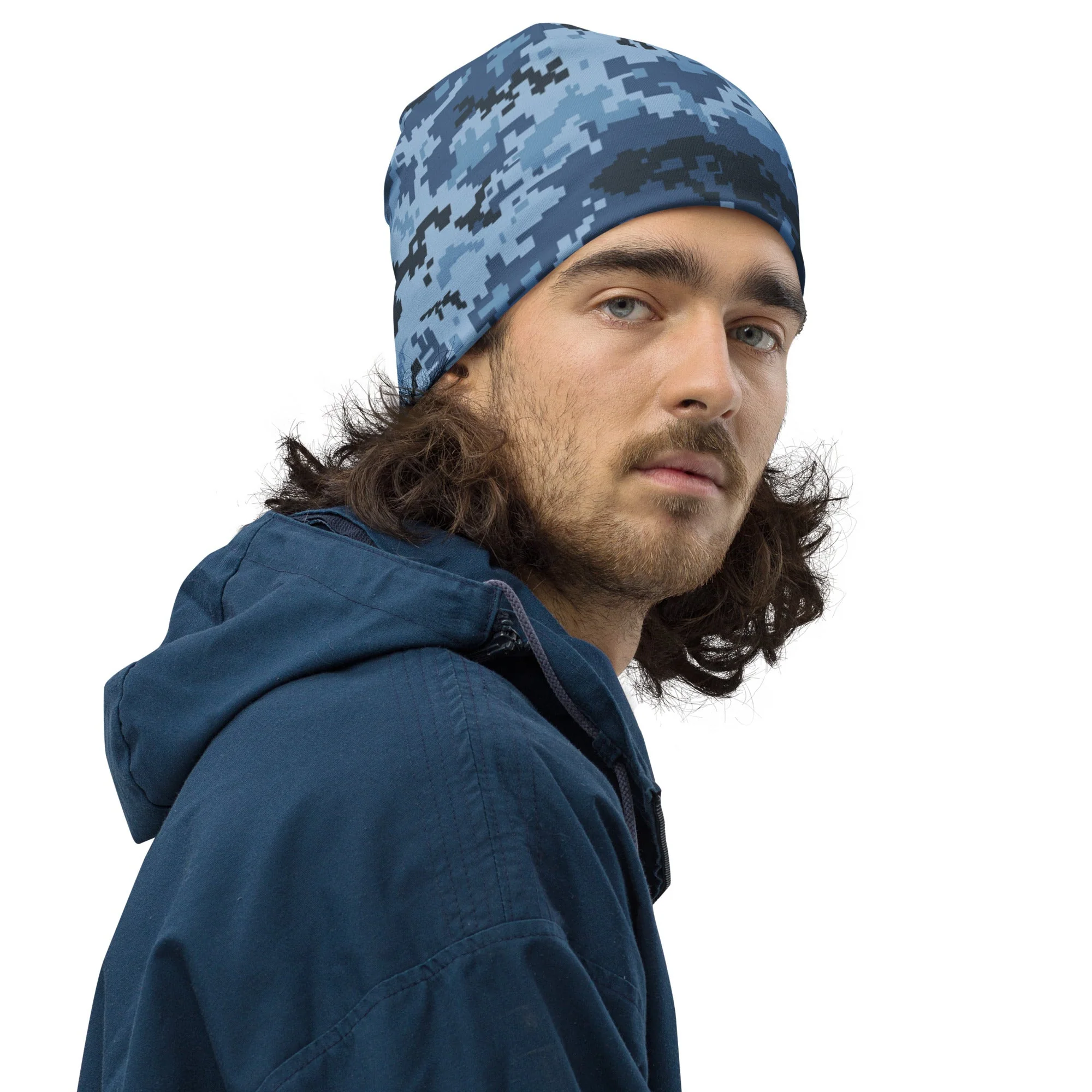 Ukrainian MM14 Navy CAMO Beanie - Image 8