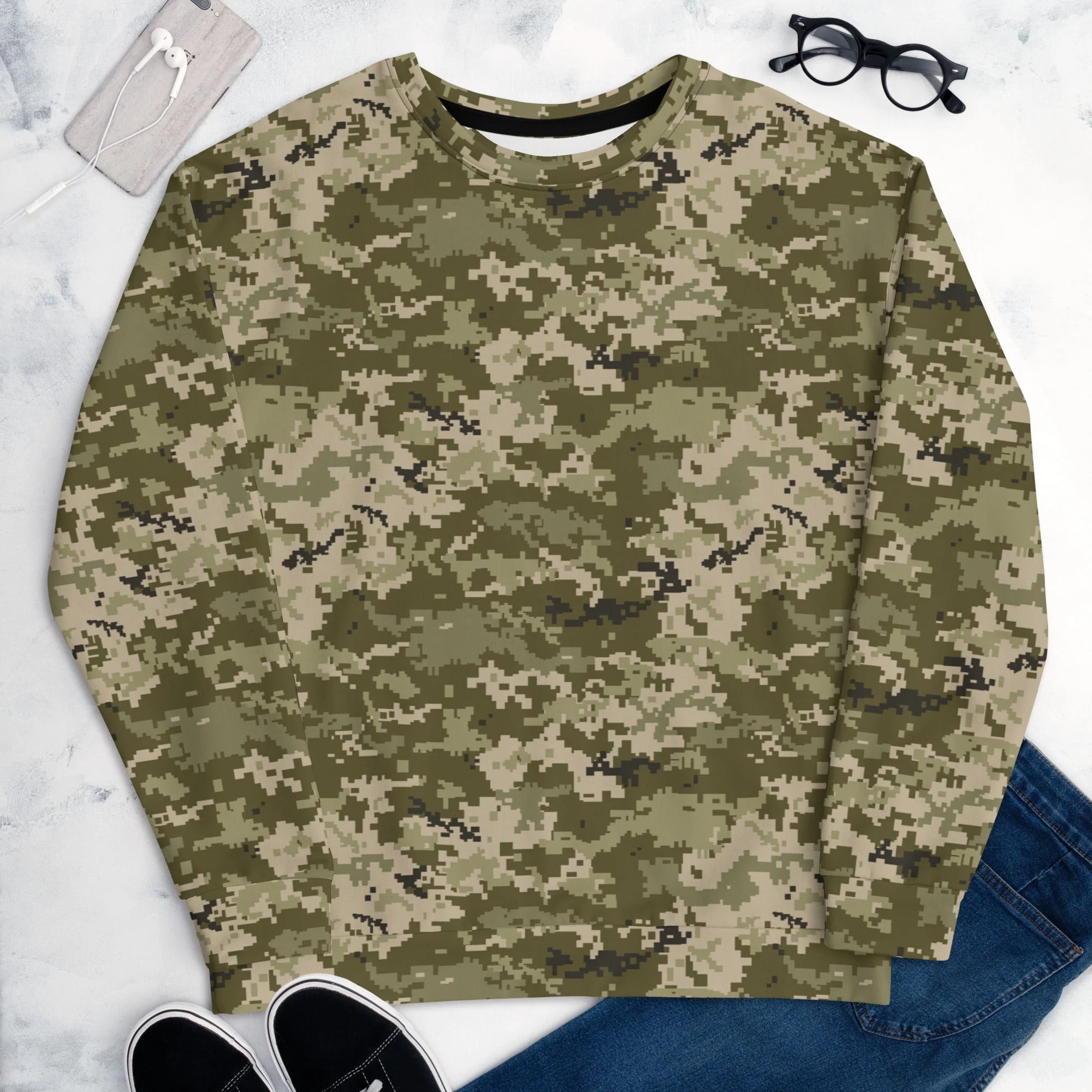 Ukrainian MM14 CAMO Unisex Sweatshirt - Image 10