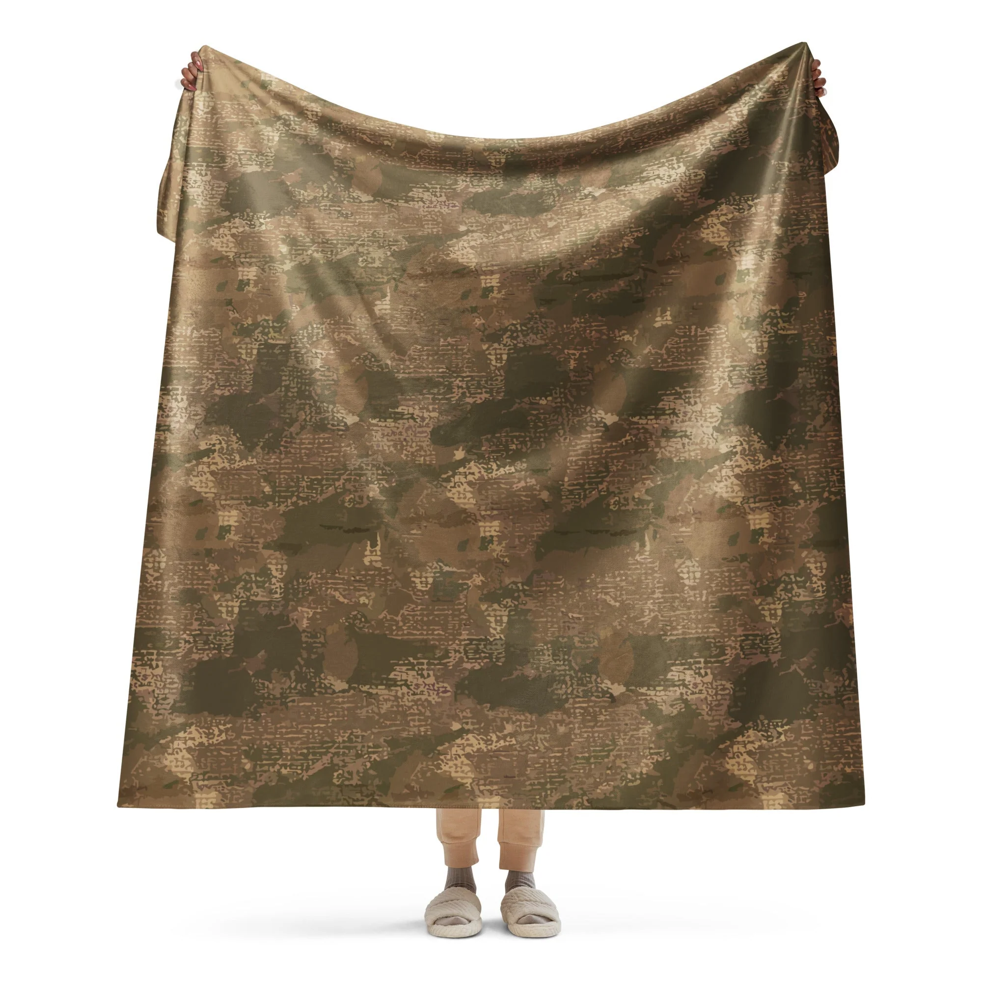 Ukrainian Varan CAMO Sherpa Blanket
