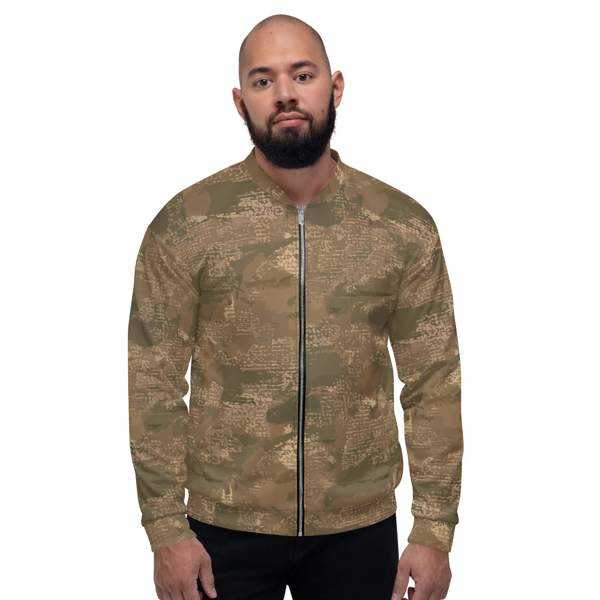 Ukrainian Varan CAMO Unisex Bomber Jacket - Image 6