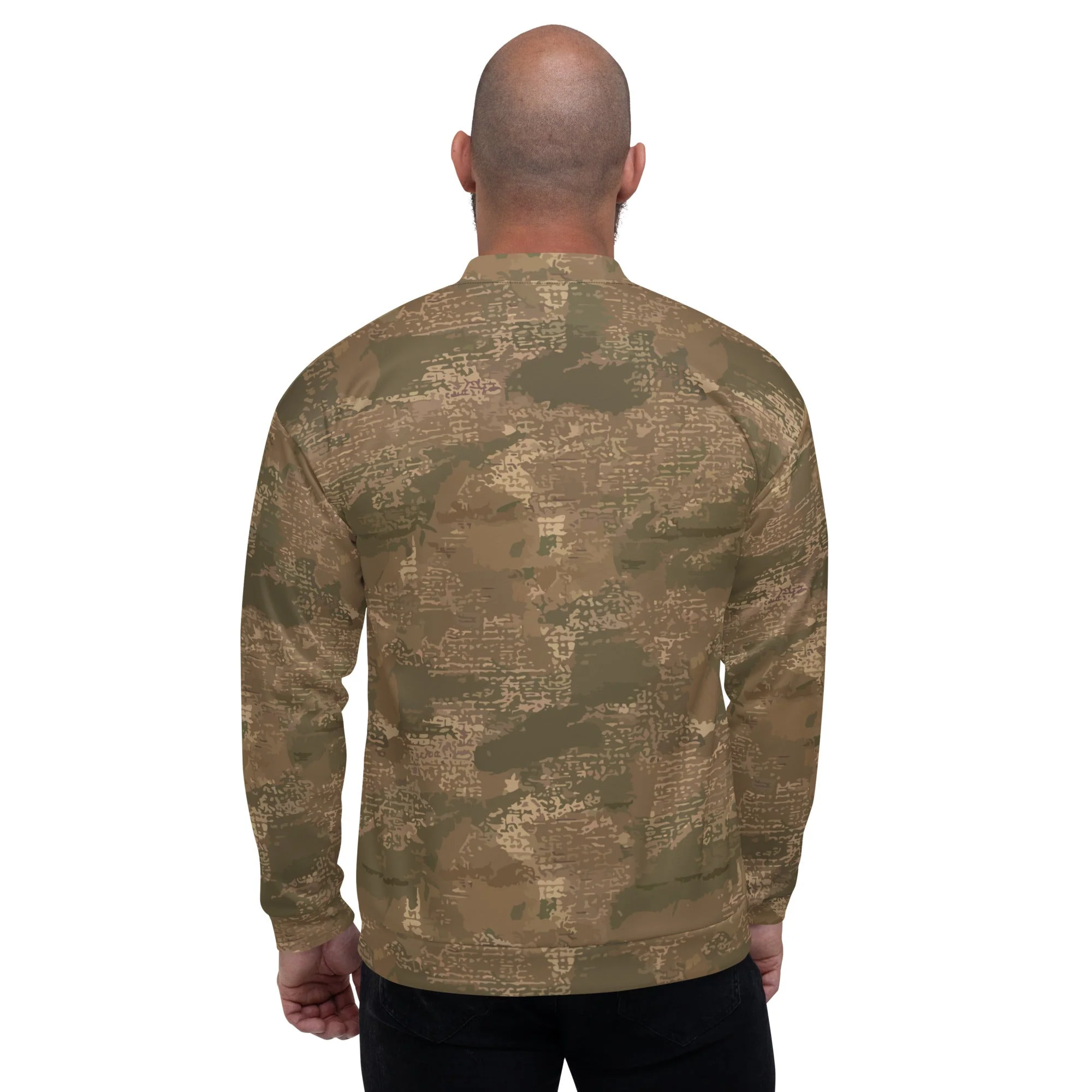 Ukrainian Varan CAMO Unisex Bomber Jacket - Image 7