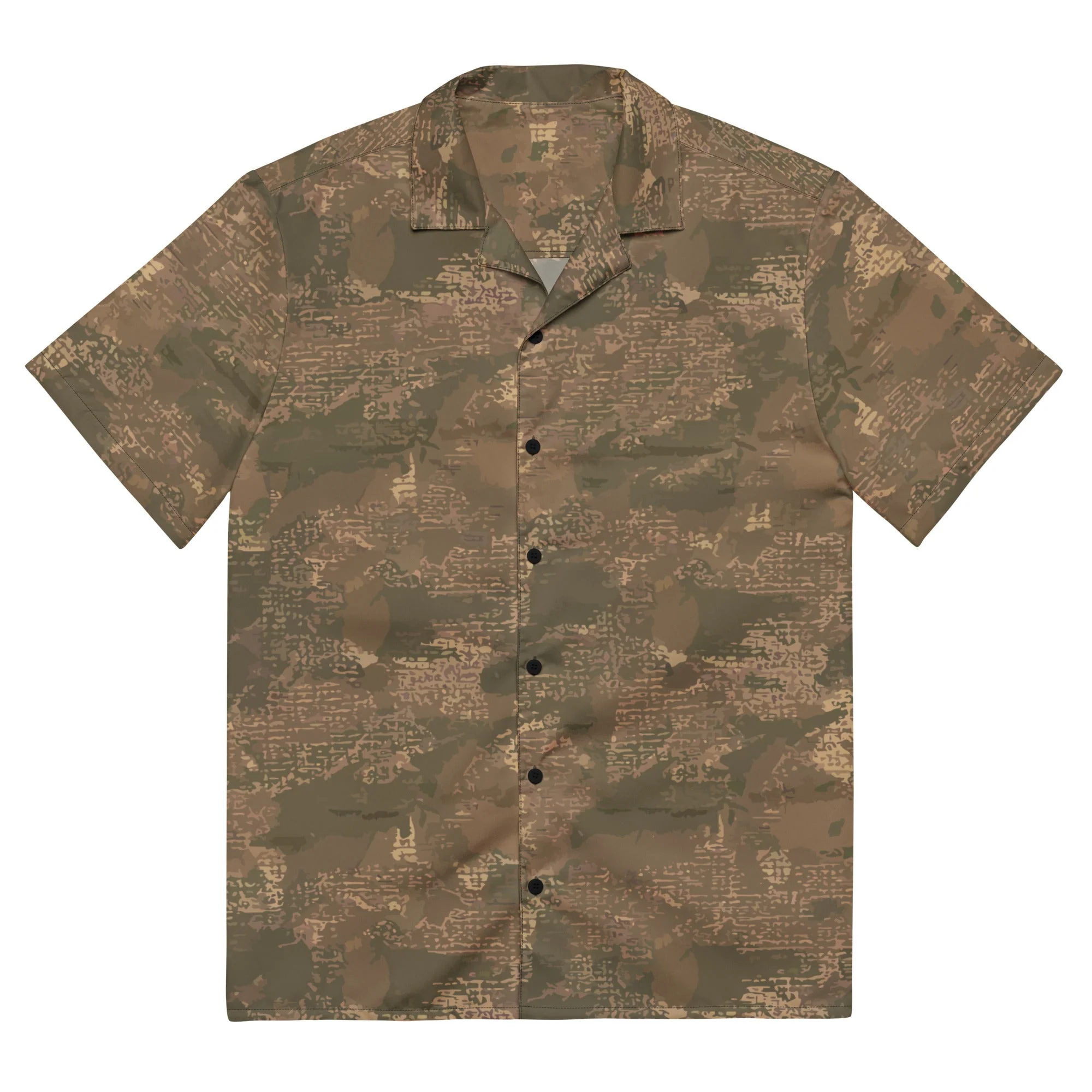 Ukrainian Varan CAMO Unisex Short-Sleeve Button Shirt - Image 3