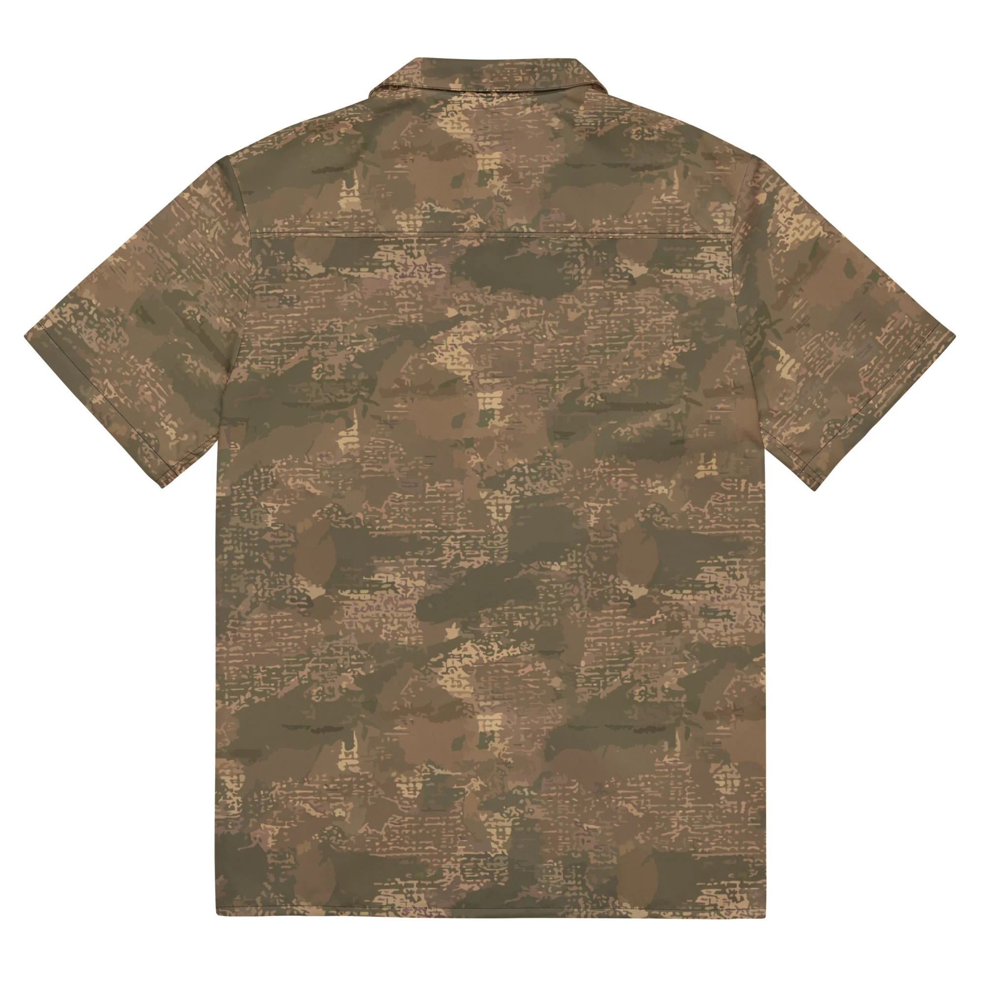 Ukrainian Varan CAMO Unisex Short-Sleeve Button Shirt - Image 5