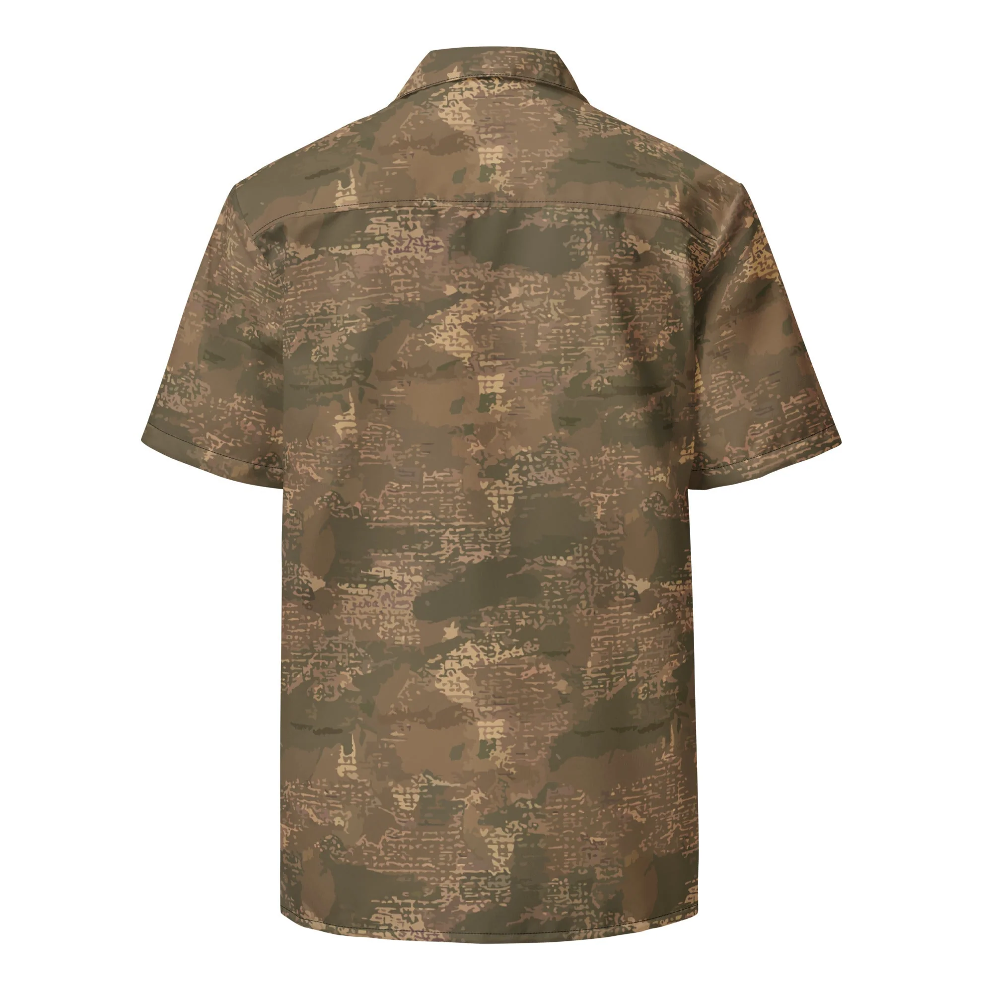 Ukrainian Varan CAMO Unisex Short-Sleeve Button Shirt - Image 8