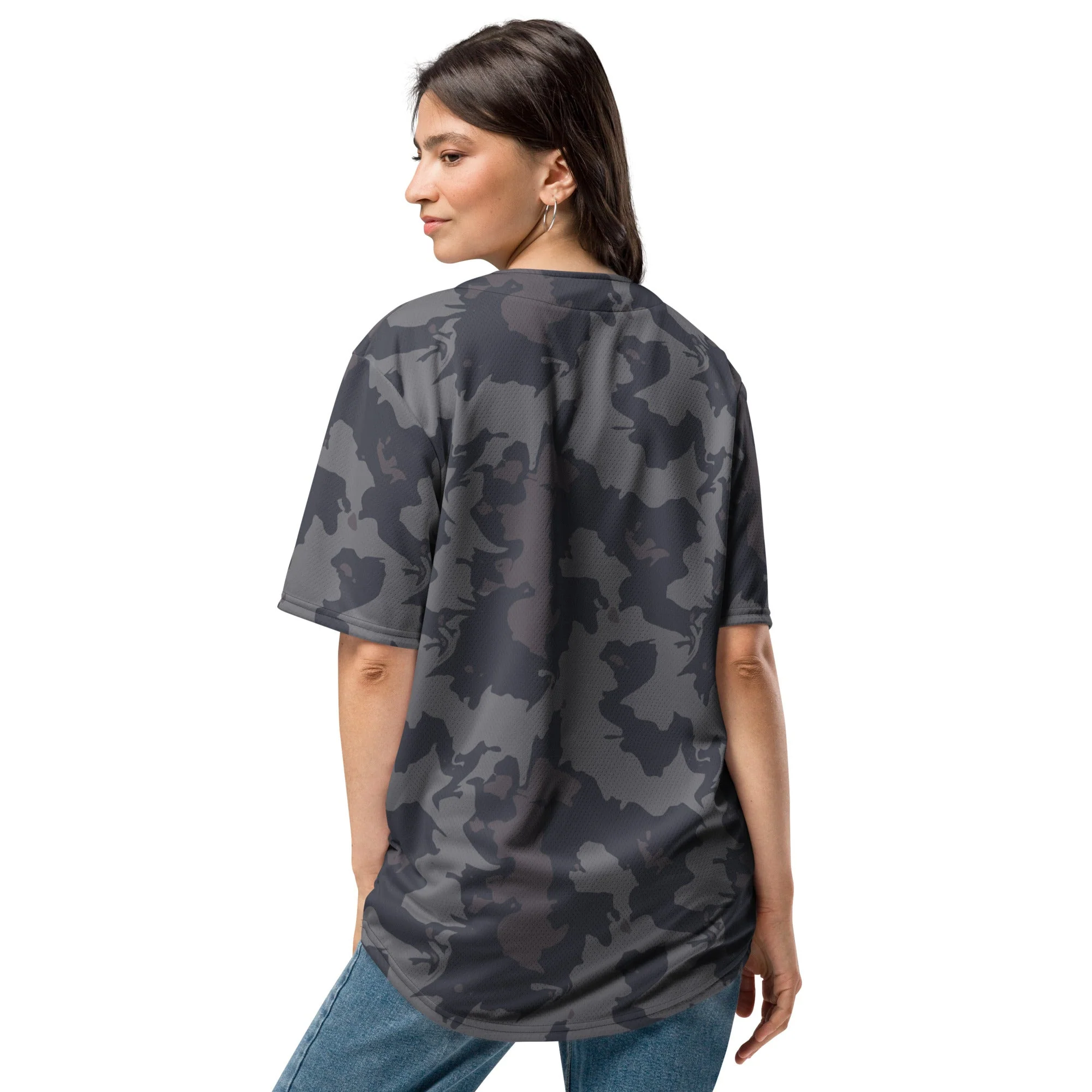 Modern Warfare Urban Rust CAMO Unisex Baseball Jersey - Image 4