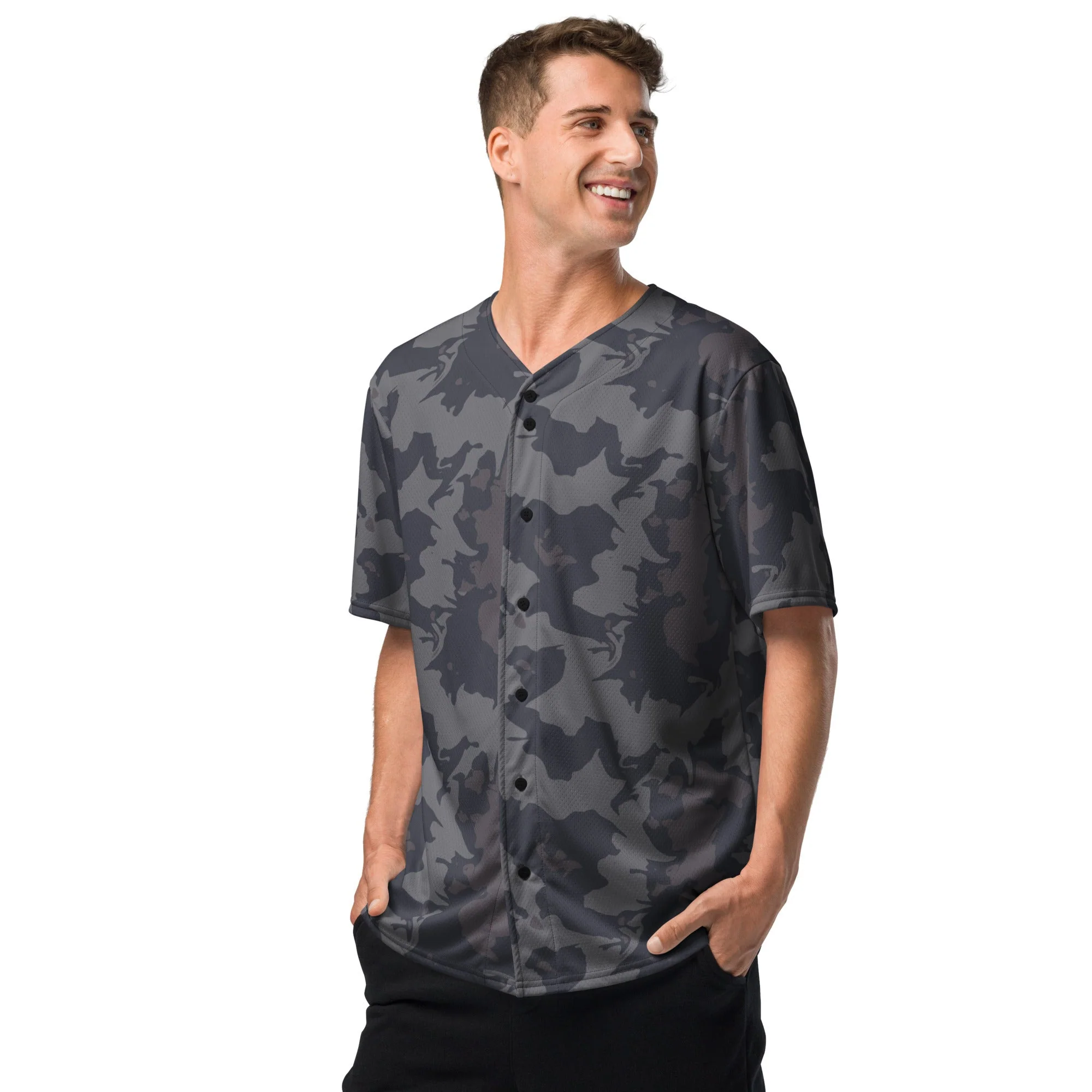 Modern Warfare Urban Rust CAMO Unisex Baseball Jersey - Image 9