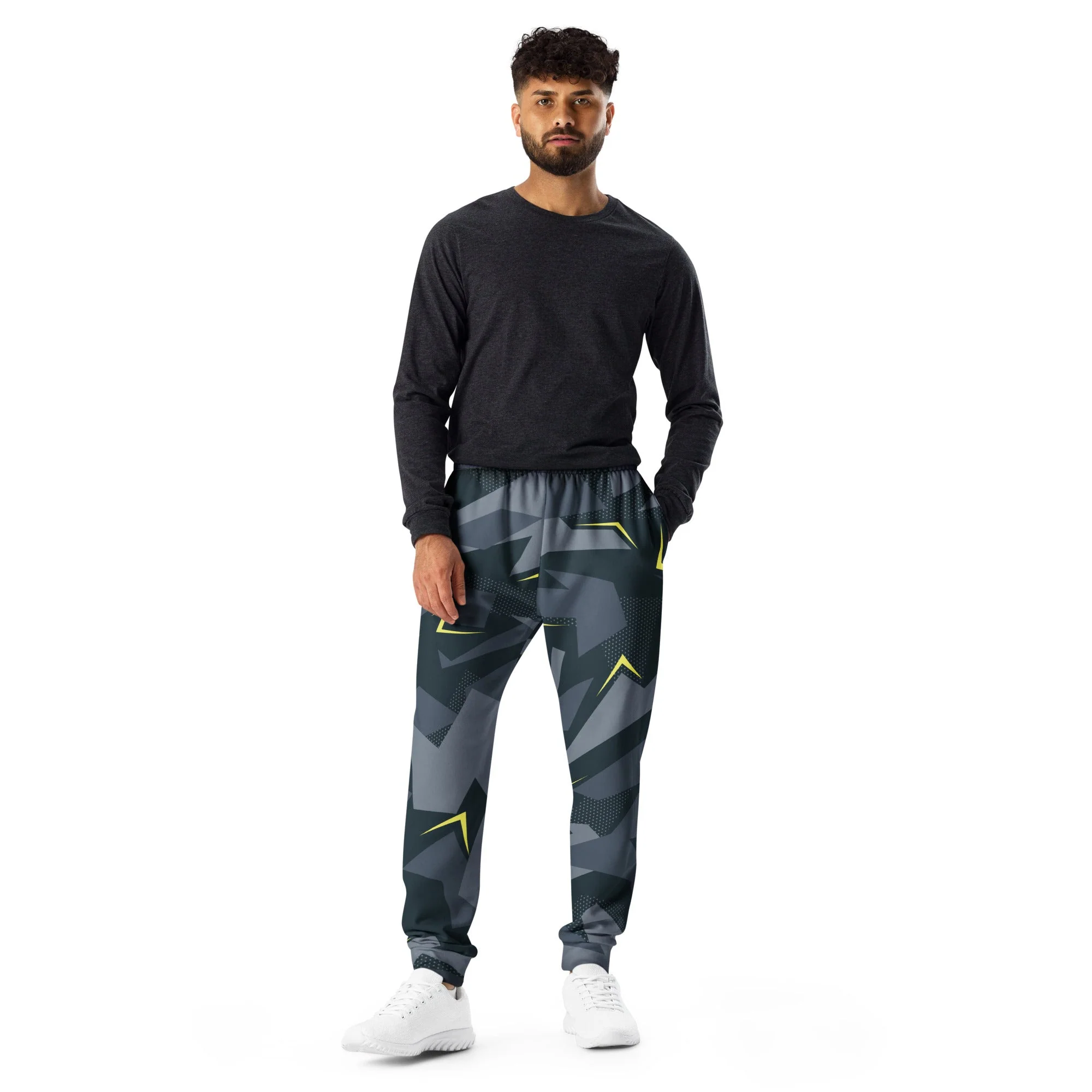 Urban Voltage CAMO Mens Joggers - Image 3