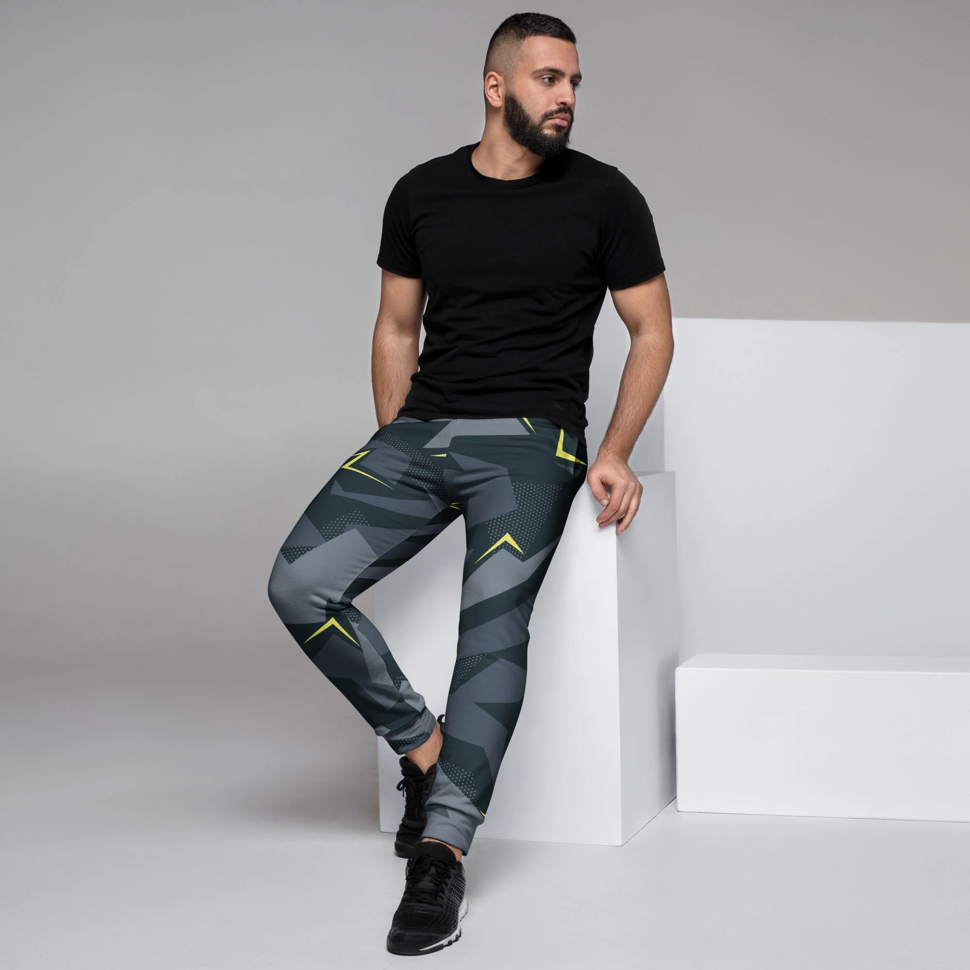 Urban Voltage CAMO Mens Joggers - Image 5