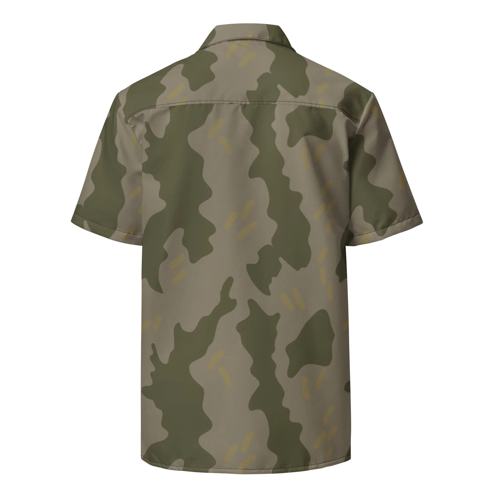 Warhammer 40k Imperial Guard Moebian 6th Regiment CAMO Unisex Short-Sleeve Button Shirt - Image 11