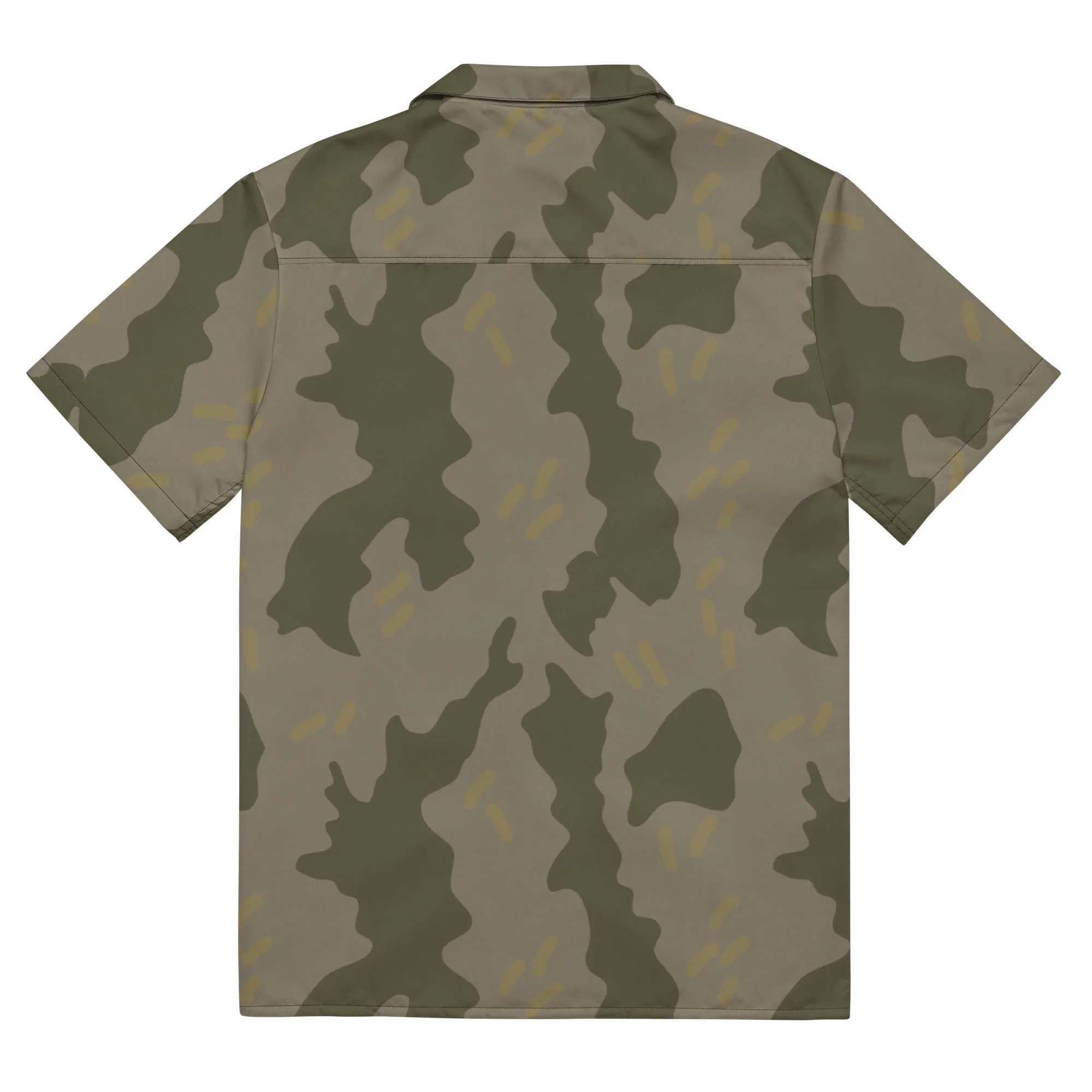 Warhammer 40k Imperial Guard Moebian 6th Regiment CAMO Unisex Short-Sleeve Button Shirt - Image 12