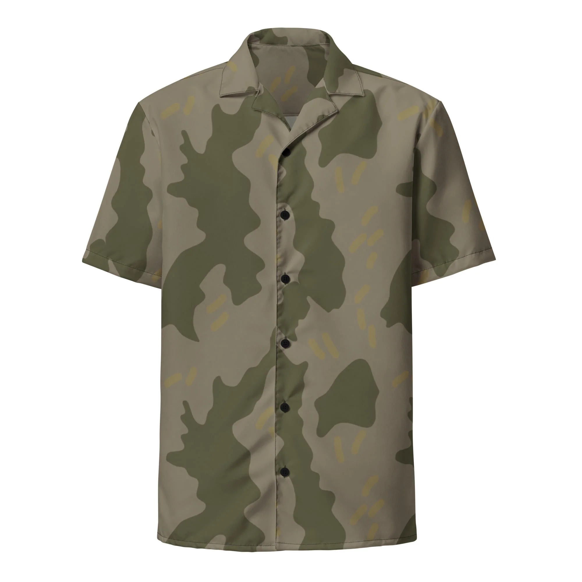 Warhammer 40k Imperial Guard Moebian 6th Regiment CAMO Unisex Short-Sleeve Button Shirt - Image 14