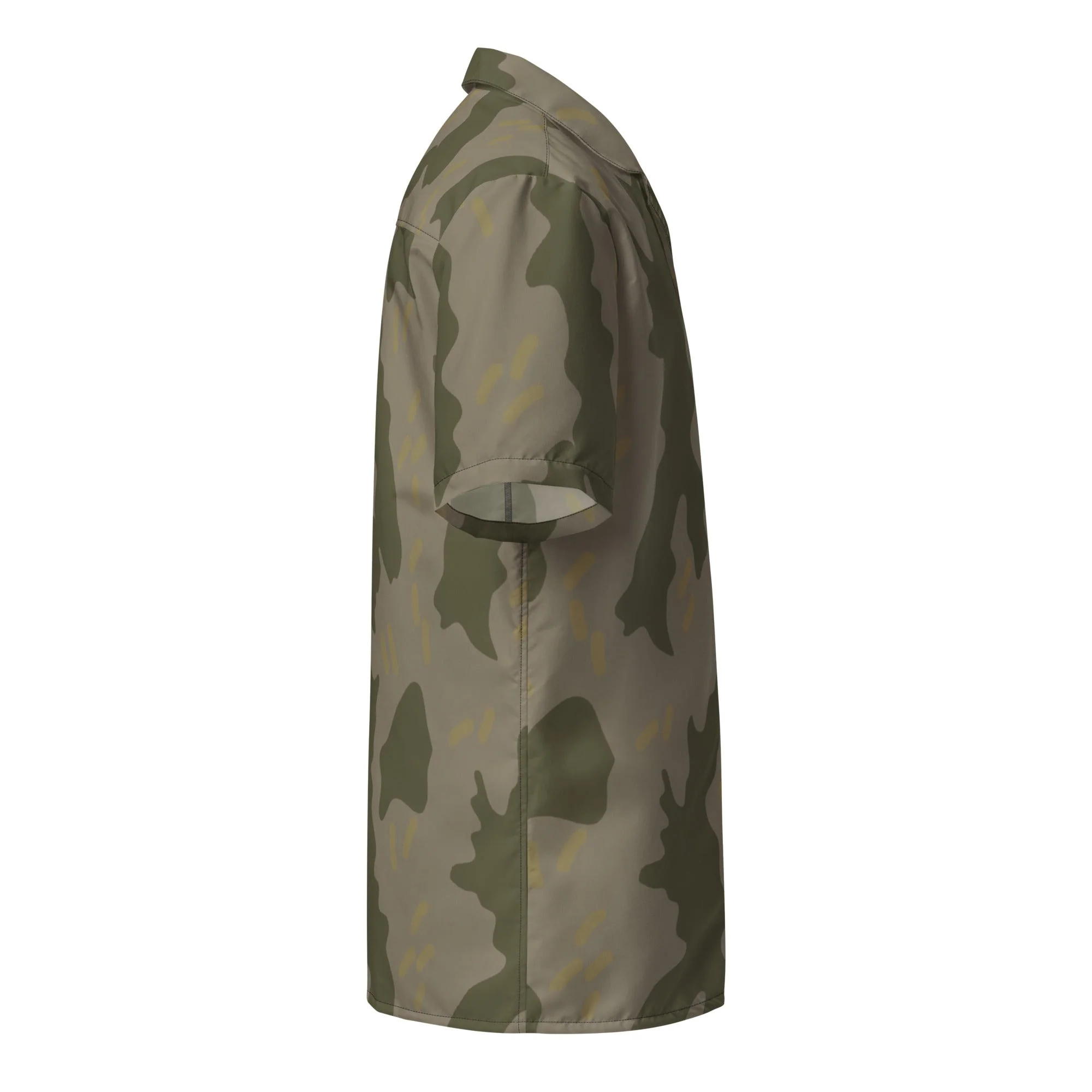 Warhammer 40k Imperial Guard Moebian 6th Regiment CAMO Unisex Short-Sleeve Button Shirt - Image 9