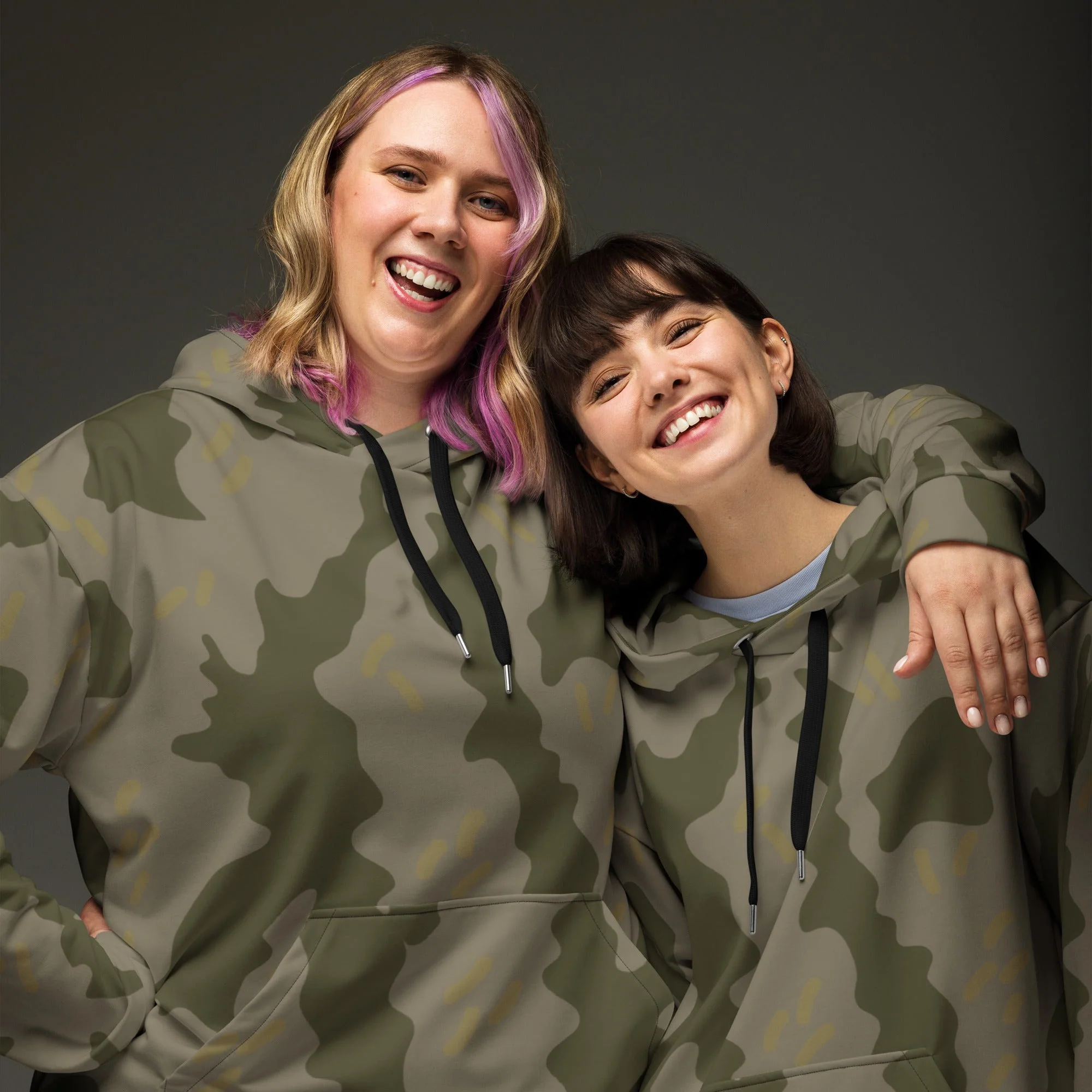 Warhammer 40k Imperial Guard Moebian 6th Regiment CAMO Unisex Hoodie - Image 7